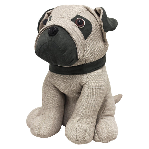 Brambly Cottage Pug Dog Fabric Door Stop & Reviews Wayfair.co.uk